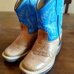 Two Pairs of Little Boys Old West Boots